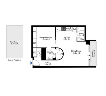 Stunning One Bedroom Apartment on Level 61 with Breathtaking Views! - Photo 4