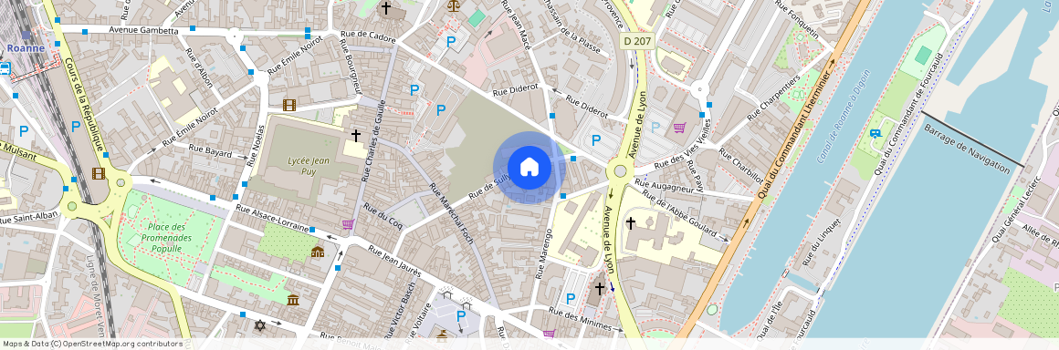Roanne, 1 Rue de Sully, 42300