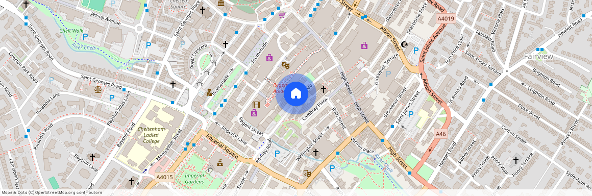 Town Centre, Cheltenham GL50 1HX