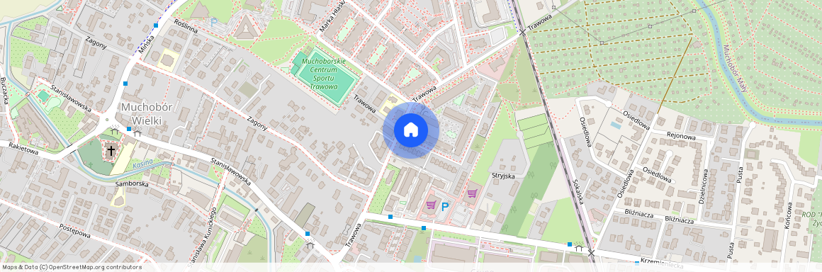 ul. Trawowa, Muchobór Wielki, Fabryczna, Wrocław, dolnośląskie