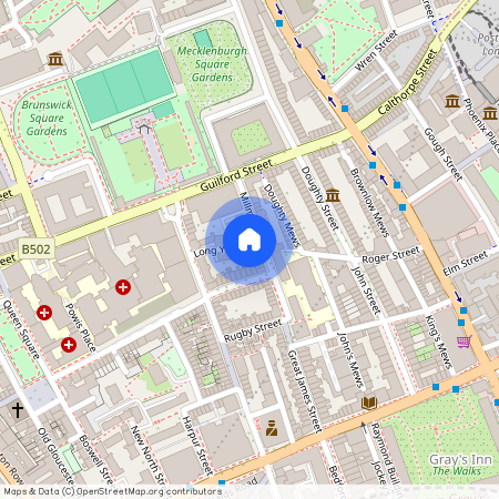 Millman Street, Holborn, WC1N