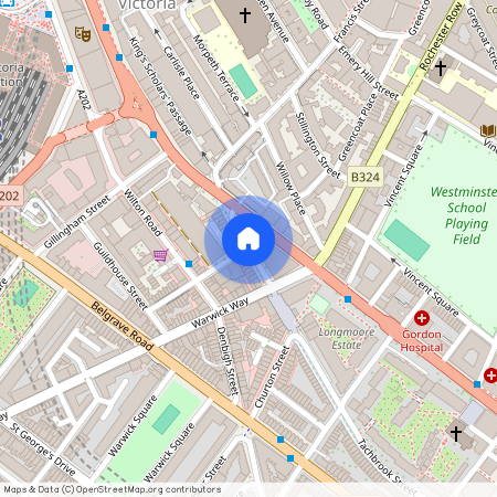 Upper Tachbrook Street, London, UK, SW1V