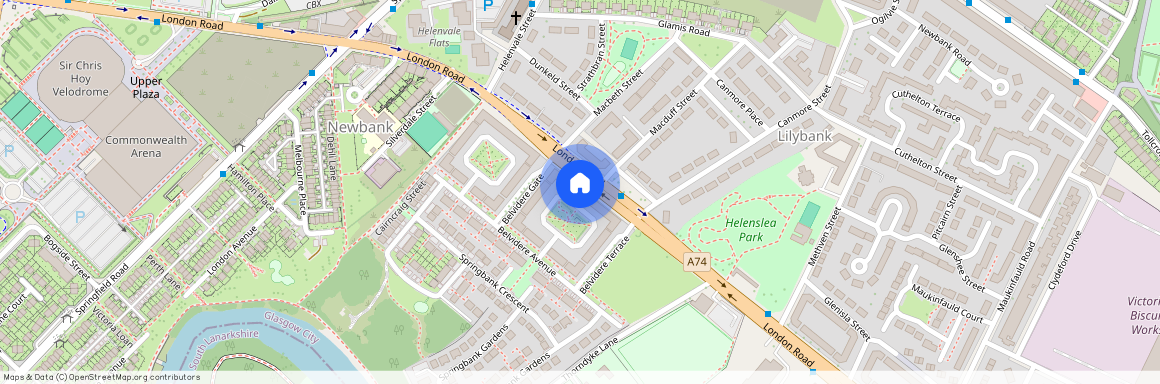 Flat 1/2 1368 London Road Glasgow G31 4QE