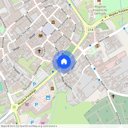 Kościerzyna, Dworcowa, Kościerski, Kościerski Kościerzyna