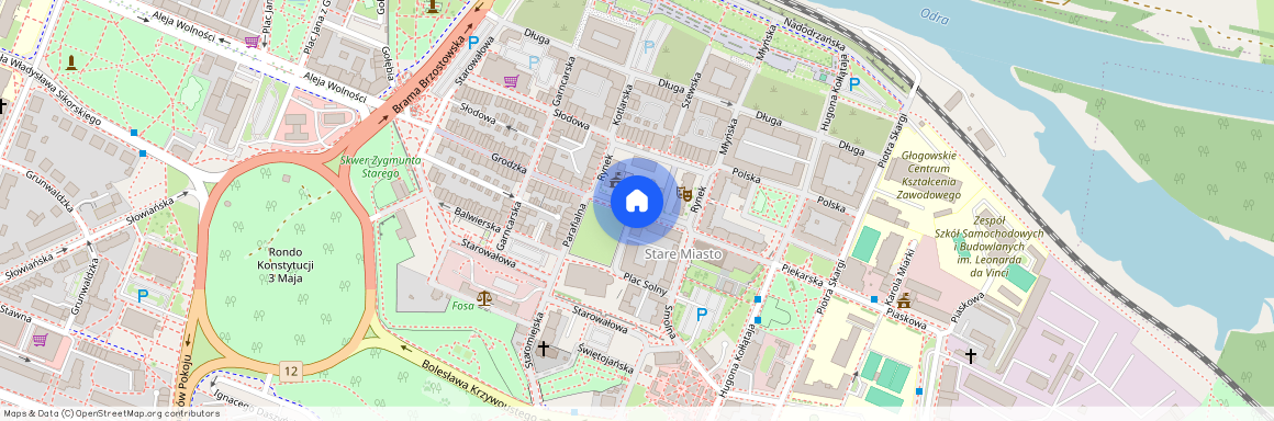 rynek Rynek, Głogów, głogowski, dolnośląskie