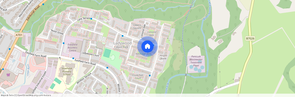 Nevis Gardens, Penicuik, EH26
