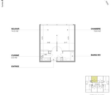 2.5 Zimmer, 40 m², 5. Stock - Photo 6