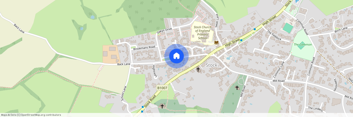 Vernon Corner, Back Lane, CM4