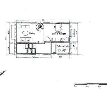 Duplex te huur in Brussel voor € 950 met 1 slaapkamer - Foto 6