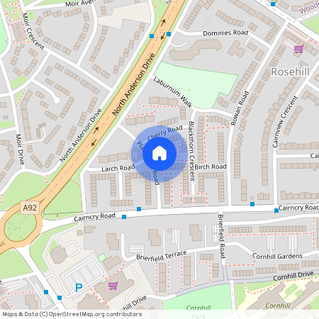 Plane Tree Road, Cornhill, Aberdeen, AB16