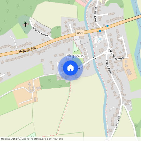 Nursery Lane, Hopwas, B78