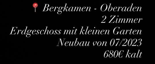 2 Zimmer Wohnung in Bergkamen - Oberaden - Photo 1