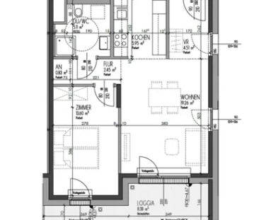 1020! Hübsche 2-Zimmerwohnung mit Loggia ab Jänner 2027! - Photo 3