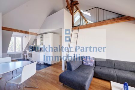 Wunderschöne Dachwohnung mit Galerie in der vorderen Länggasse! - Photo 3