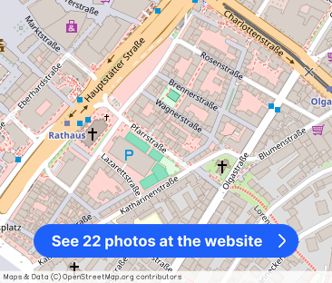 Wohnung in Pfarrstraße, Stuttgart für 25 m² W1 - Photo 1