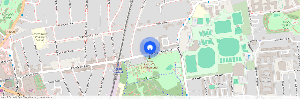 East Churchfield Road, London