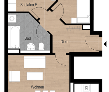 Wohnung 28 - Foto 6