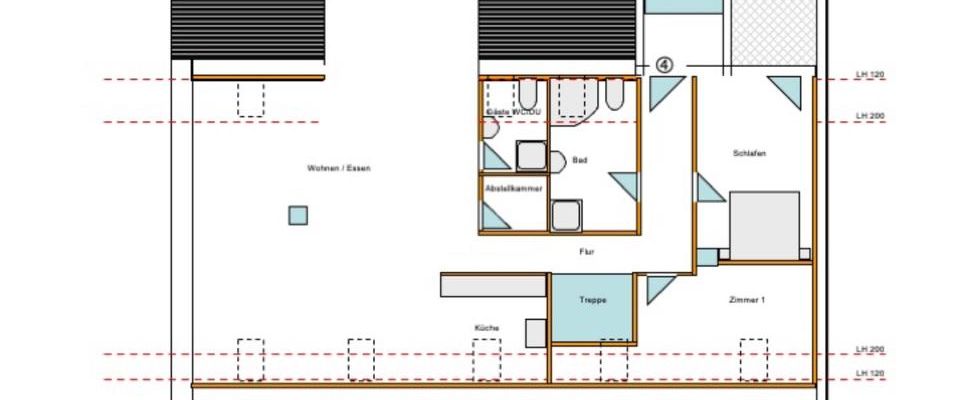 Geräumige 5-Zimmer-Maisonette-DG-Wohnung mit Balkon - Photo 1