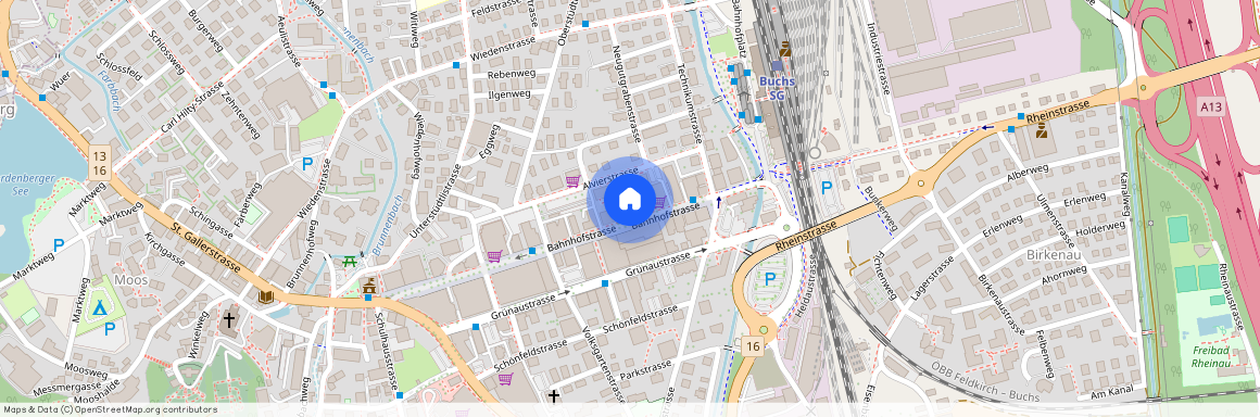 Bahnhofstrasse 18, 9470 Buchs SG