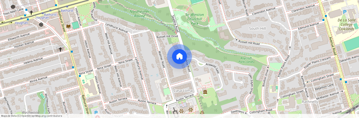 306 Spadina Road #Main, Toronto, Casa Loma