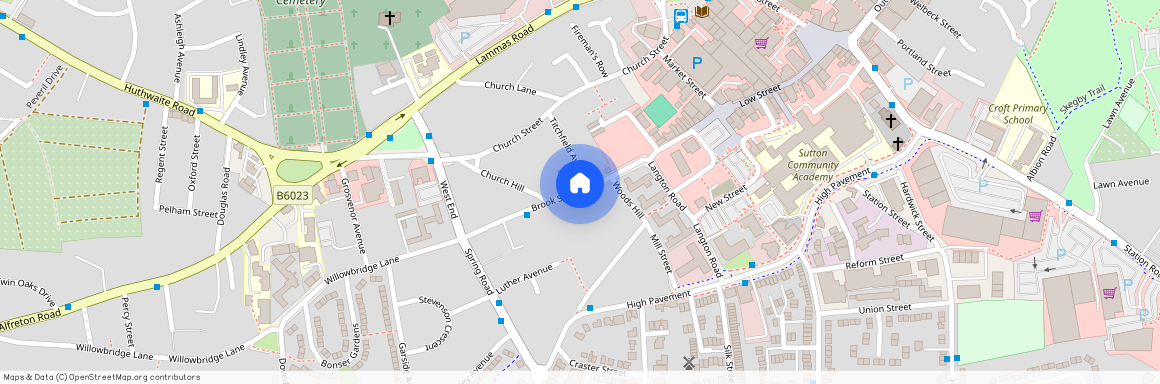 Brook Street, Sutton-In-Ashfield, Nottinghamshire, NG17