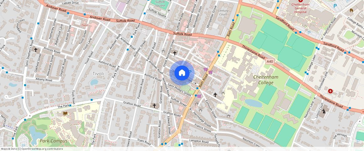 Upper Bath Street, Cheltenham, GL50