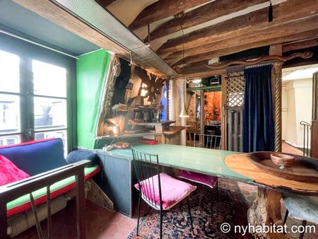 Logement à Paris, Location meublée - Studio T1 - Le Marais (PA-4870) - Photo 5
