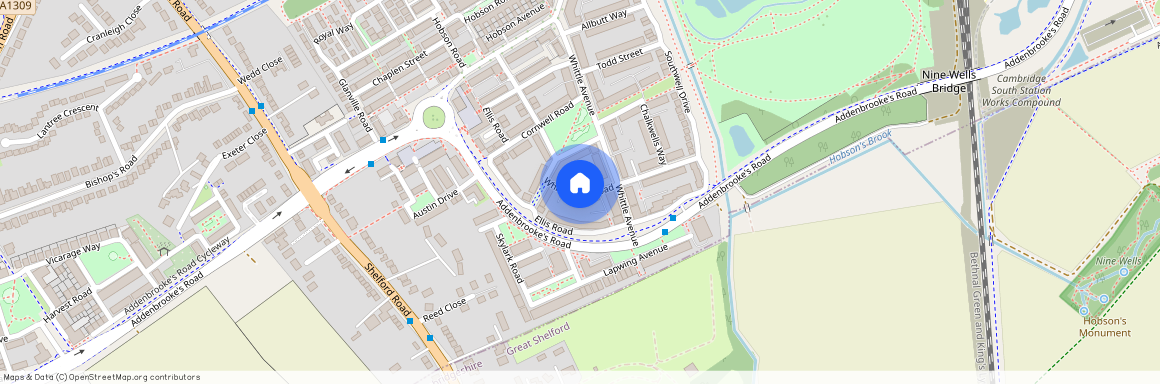 CAMBRIDGE, Trumpington, Whittington Road