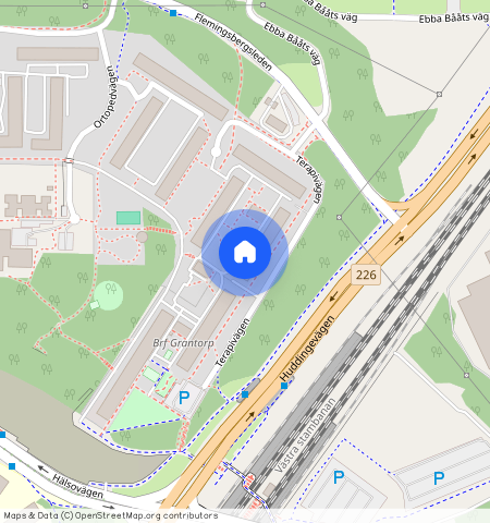 Terapivägen, Huddinge