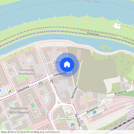 ul. Zakładowa, Kleczków, Psie Pole, Wrocław, dolnośląskie