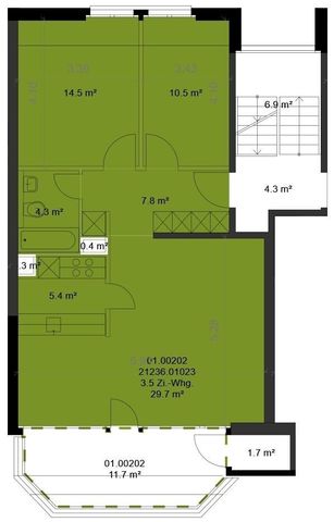 Gemütliche 3.5 ZW à 72m² in der Familenoase Schönbühl - Photo 3