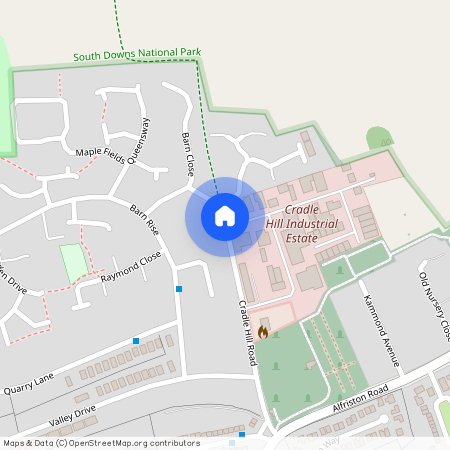 Cradle Cottages, Cradle Hill Road, Seaford, East Sussex