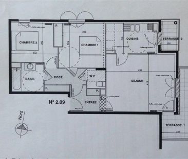 Location appartement 3 pièces - 63m² à Toulon (83200) - Photo 1