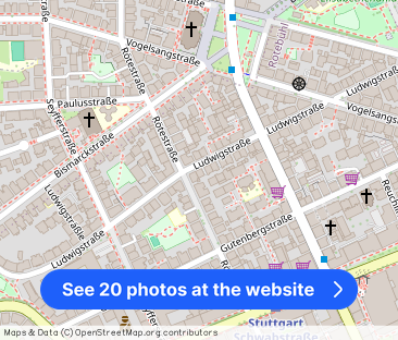 Lichtdurchflutete möblierte 3-Zimmer-Wohnung mit zwei Balkonen in b... - Photo 1