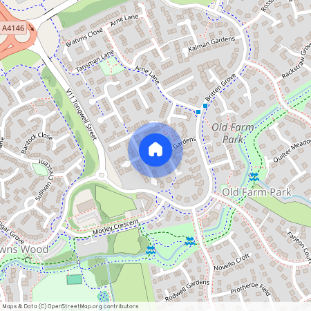 Hindemith Gardens, Old Farm Park, MK7