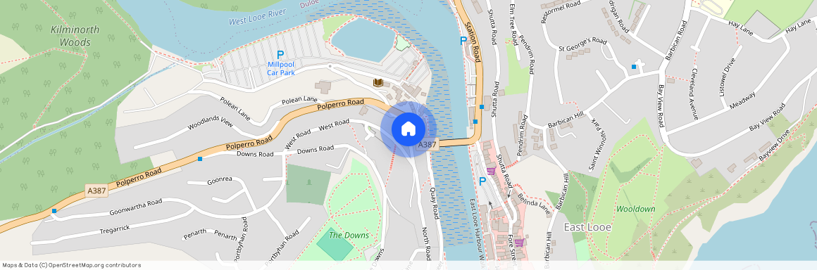 Tidal Waters, Trelawney Terrace, Looe