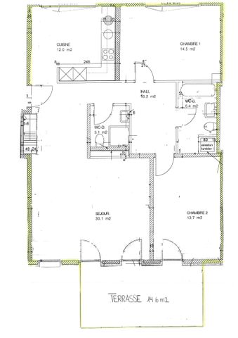 3.5 Zimmer, 89 m², 3. Stock - Photo 3