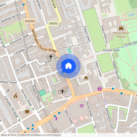 Two Lancer Square, W8 4AX, London