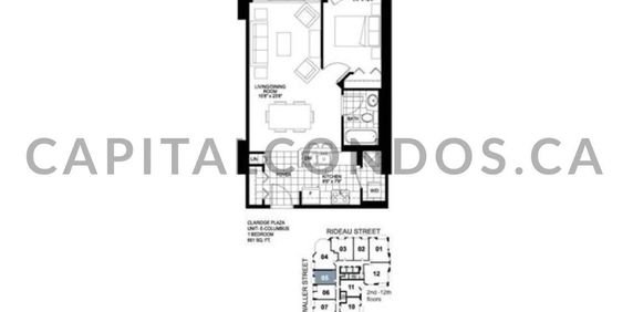 For Lease - 234 Rideau Street Unit# 2402, Lower Town - Sandy Hill, Ontario - Photo 2