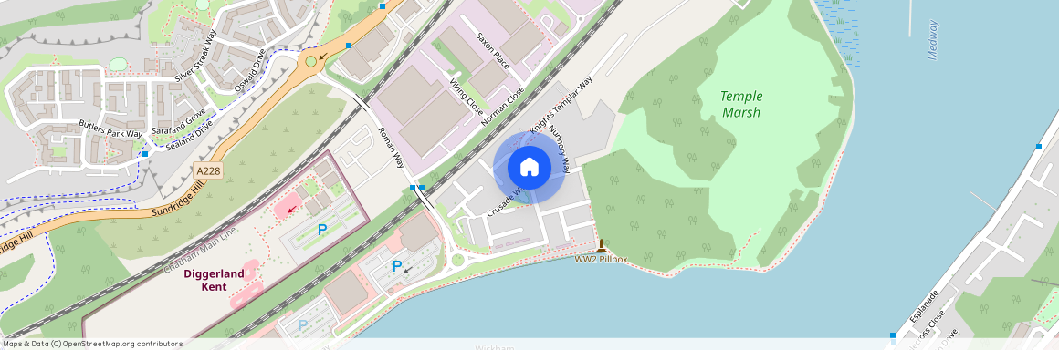 Knights Templar Way Strood ME2