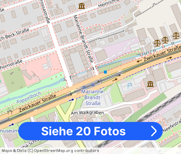 Wunderschöne 3 Raum-Dachgeschosswohnung mit West-Balkon, Aufzug und... - Foto 1