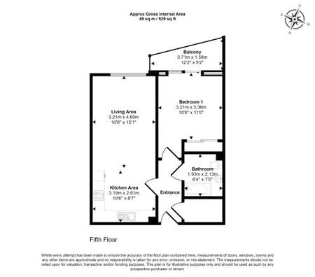 1 bedroom apartment to rent Rutland Street, Leicester, Leicestershire, LE1 - Photo 4