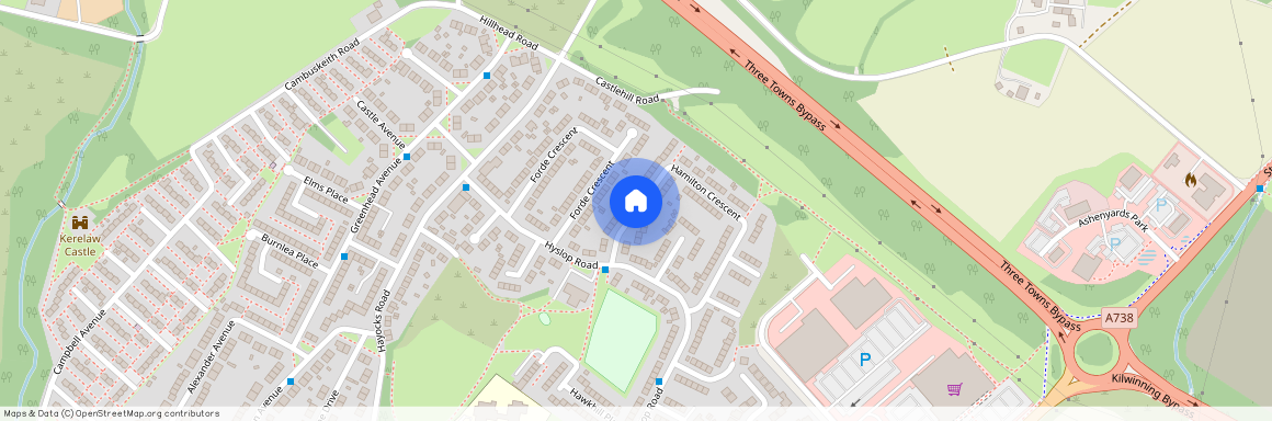 Hamilton Crescent, Stevenston, Ayrshire, KA20