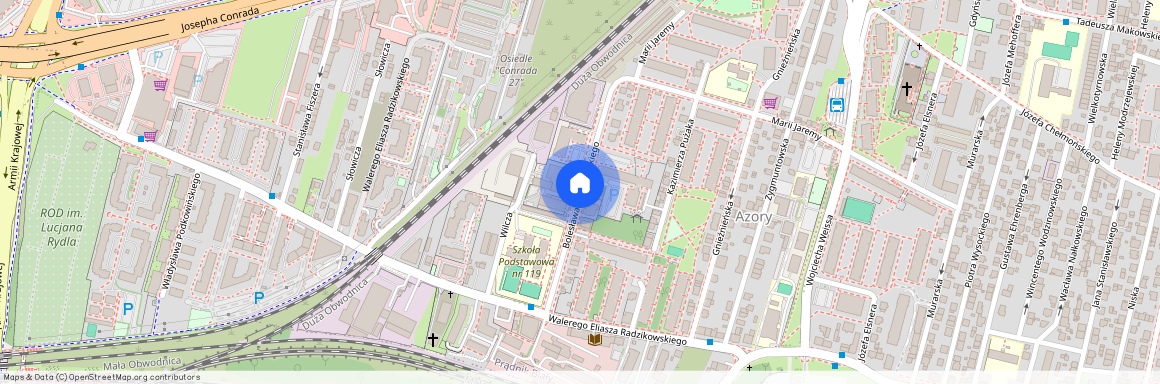 Bolesława Czerwieńskiego, Azory, Prądnik Biały, Kraków, małopolskie