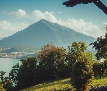 3 Zimmer-Wohnung in Aeschlen ob Gunten (BE), möbliert, auf Zeit - Photo 4