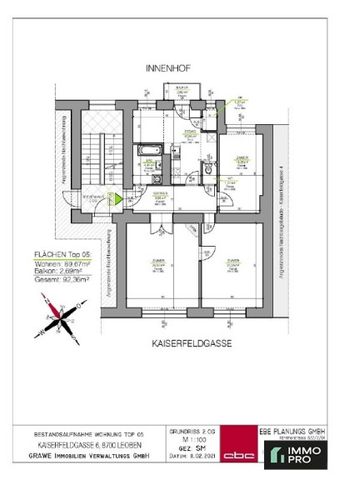 Sanierte 3-Zimmer Wohnung mit Balkon im Zentrum von Leoben zu vermieten - Foto 5