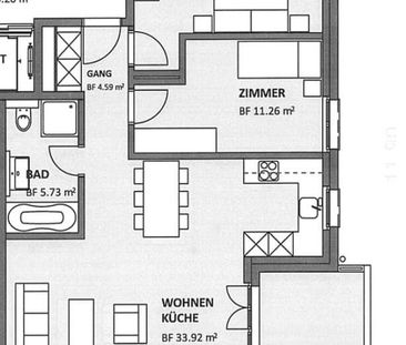 3.5 Zimmer, 75 m², 2. Stock - Foto 6