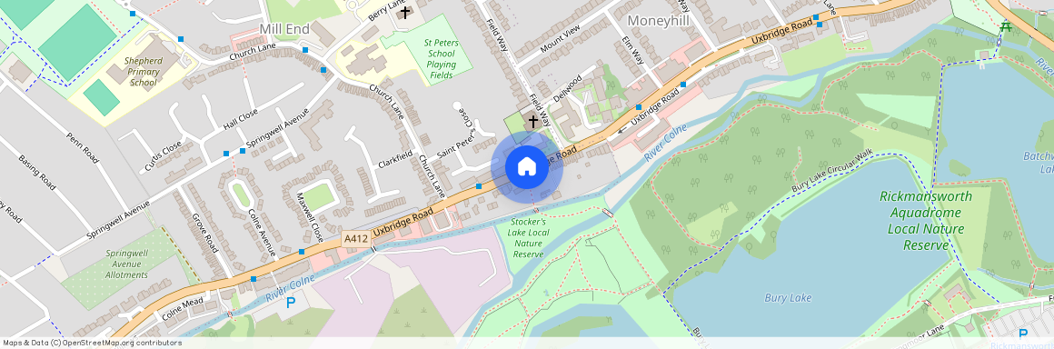 Uxbridge Road, Mill End, Rickmansworth, Hertfordshire, WD3 8DP, London