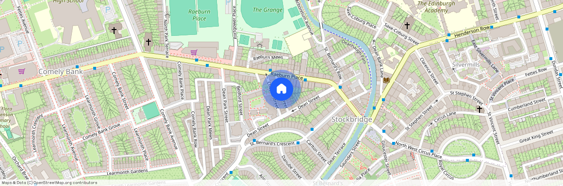 Raeburn Street Stockbridge, EH4, Edinburgh