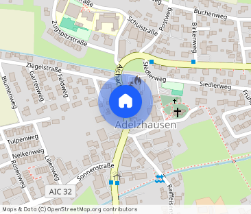 Gemütliche DG-Wohnung in einem Dreifamilienhaus in Adelzhausen - Foto 1